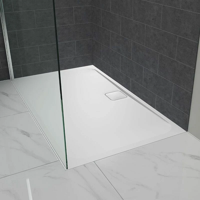 Merlyn Level 25 Rectangular Shower Tray With 90mm Fast Flow Waste & Cover - White - 1700 X 800mm - L178RT 4 Merlyn Level 25 Rectangular Shower Tray With 90mm Fast Flow Waste & Cover - White - 1700 X 800mm - L178RT - Image 4