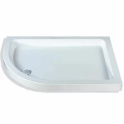 MX Classic Offset Quadrant Gel Coated Left Hand Shower Tray 1000mm X 800mm - TOG