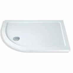 MX DucoStone Offset Quadrant Left Hand Shower Tray 900mm X 800mm - XFX -IDEAL STANDARD Shop lefthandquadrant 1