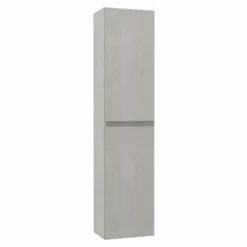 Calypso Brenta Tall Wall Vanity Unit - Limed Oak - 4732