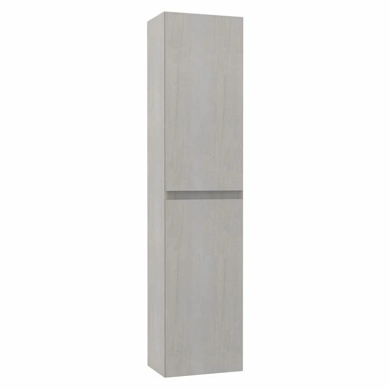 Calypso Brenta Tall Wall Vanity Unit - Limed Oak - 4732 1 Calypso Brenta Tall Wall Vanity Unit - Limed Oak - 4732
