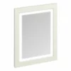 Burlington 600 X 750mm Bathroom Framed Mirror With LED Illumination - Sand - M6MS
