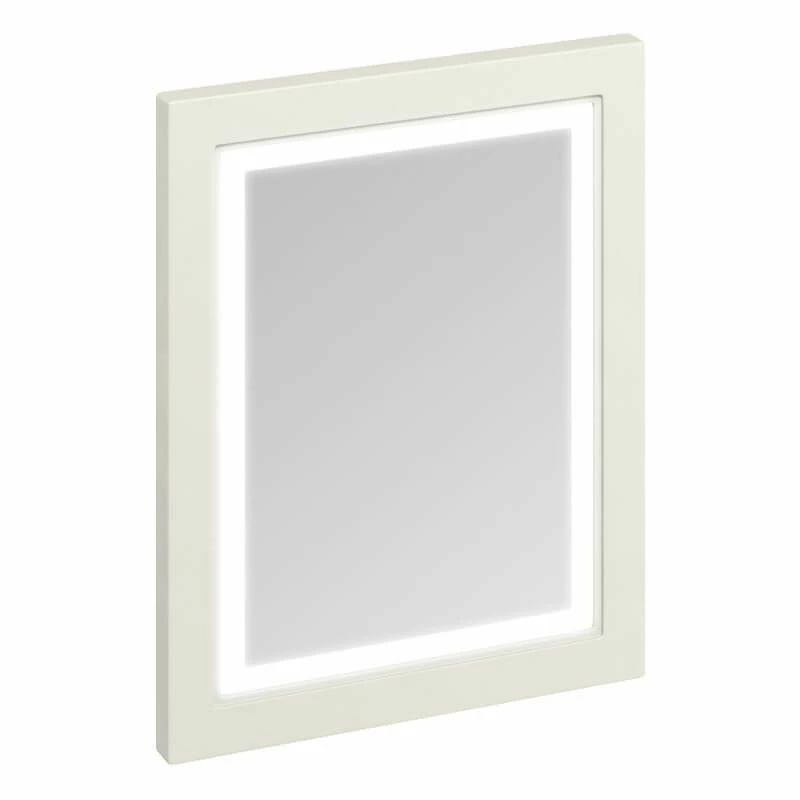 Burlington 600 X 750mm Bathroom Framed Mirror With LED Illumination - Sand - M6MS 1 Burlington 600 X 750mm Bathroom Framed Mirror With LED Illumination - Sand - M6MS