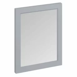 Burlington 600 X 750mm Bathroom Framed Mirror - Grey - M6OG