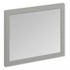 Burlington 900 X 750mm Bathroom Framed Mirror - Grey - M9OG