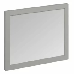 Burlington 900 X 750mm Bathroom Framed Mirror - Grey - M9OG