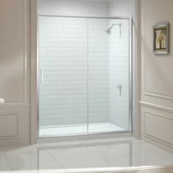 Merlyn 8 Series Sliding Shower Door With Tray 1000mm - MS88231