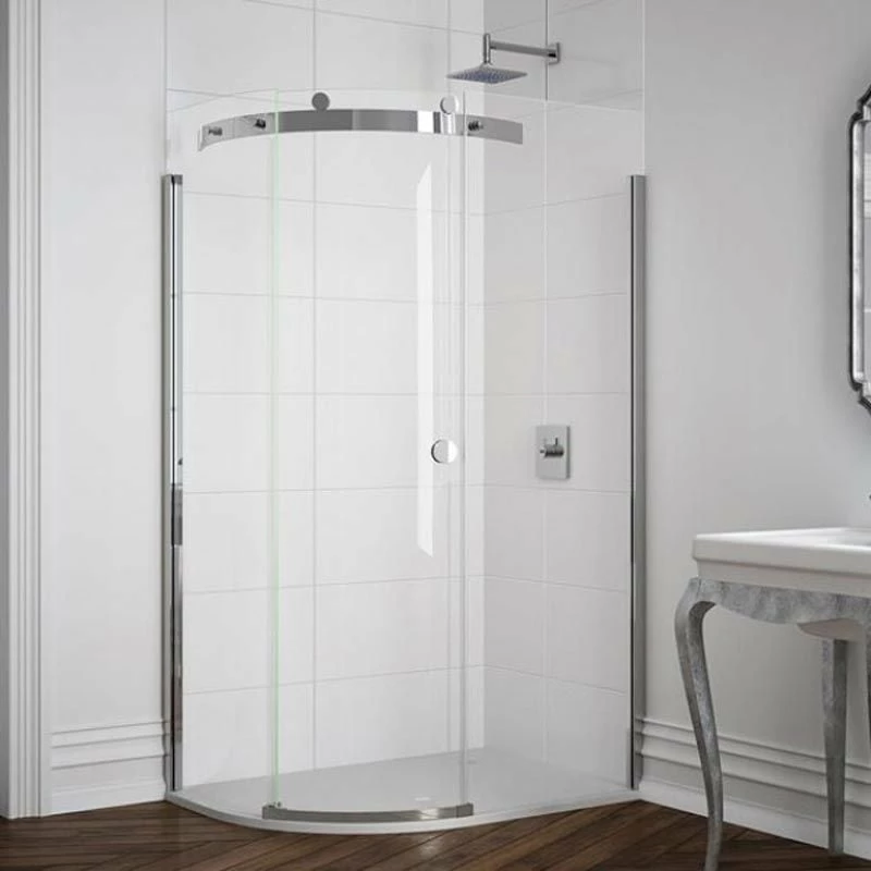 Merlyn 10 Series 1 Door Offset Quadrant Shower Enclosure Left Hand 1200 X 800mm - M103243CL 2 Merlyn 10 Series 1 Door Offset Quadrant Shower Enclosure Left Hand 1200 X 800mm - M103243CL - Image 2