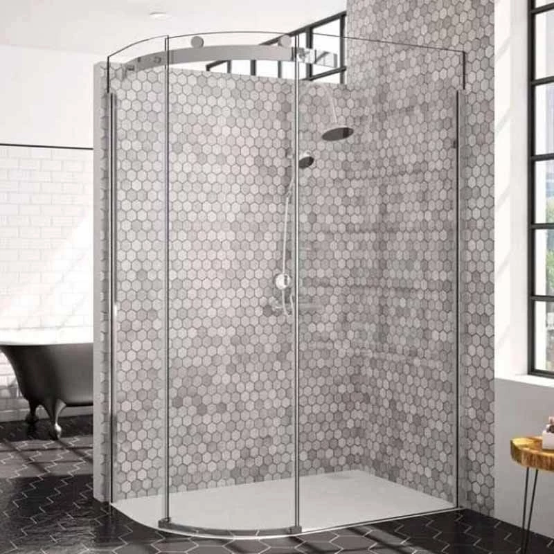 Merlyn 10 Series 1 Door Offset Quadrant Shower Enclosure Left Hand 1200 X 900mm - M103241CL 1 Merlyn 10 Series 1 Door Offset Quadrant Shower Enclosure Left Hand 1200 X 900mm - M103241CL