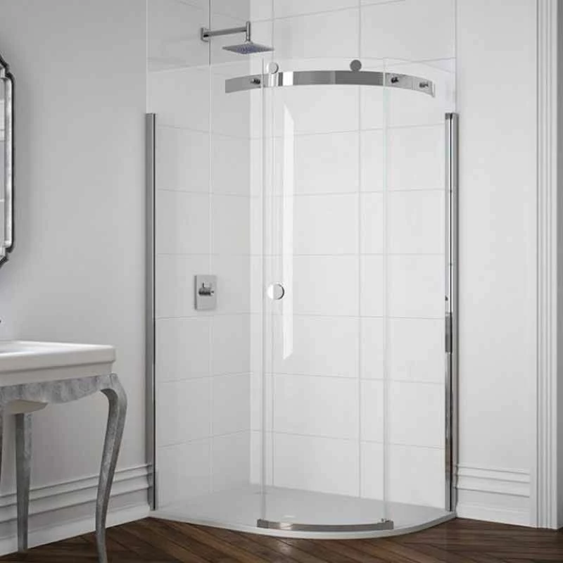Merlyn 10 Series 1 Door Offset Quadrant Shower Enclosure Right Hand 1400 X 800mm - M10148HR 2 Merlyn 10 Series 1 Door Offset Quadrant Shower Enclosure Right Hand 1400 X 800mm - M10148HR - Image 2