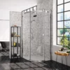 Merlyn 10 Series 1 Door Quadrant Shower Enclosure Right Hand With Tray 900mm - MS103221CR