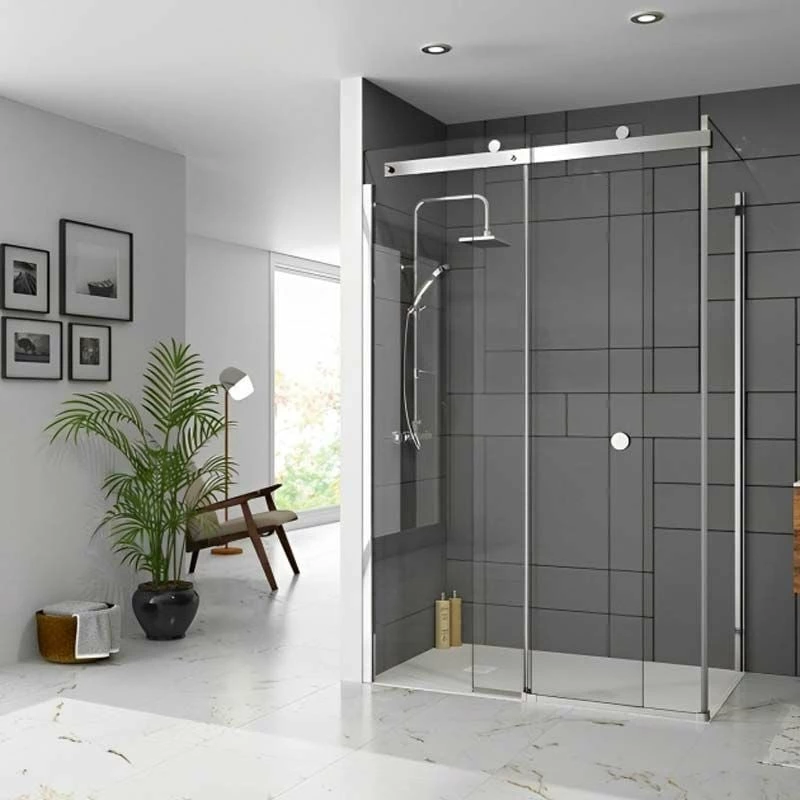 Merlyn 10 Series Sliding Shower Door Left Hand 1000mm - M108231CL 2 Merlyn 10 Series Sliding Shower Door Left Hand 1000mm - M108231CL - Image 2