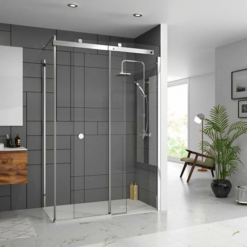 Merlyn 10 Series Sliding Shower Door Right Hand 1000mm - M108231CR 2 Merlyn 10 Series Sliding Shower Door Right Hand 1000mm - M108231CR - Image 2