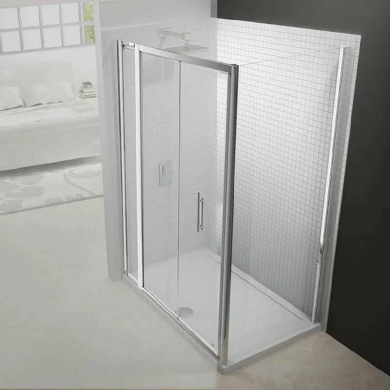 Merlyn 6 Series Bifold And Inline Panel - 760/800mm Shower Door 930-1005mm - M67211P2H 2 Merlyn 6 Series Bifold And Inline Panel - 760/800mm Shower Door 930-1005mm - M67211P2H - Image 2