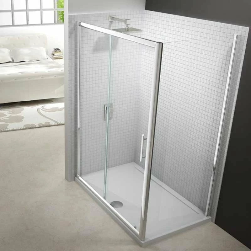Merlyn 6 Series Sliding Shower Door Including Merlyn MStone Tray 1500mm - MS68261 2 Merlyn 6 Series Sliding Shower Door Including Merlyn MStone Tray 1500mm - MS68261 - Image 2