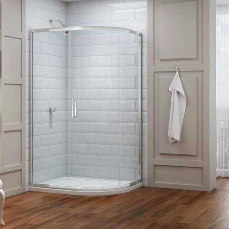 Merlyn 8 Series 1 Door Offset Quadrant Right Hand With Tray 1000 X 800mm - MS83233R 1 Merlyn 8 Series 1 Door Offset Quadrant Right Hand With Tray 1000 X 800mm - MS83233R