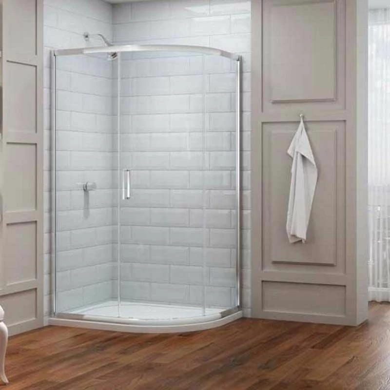 Merlyn 8 Series 1 Door Offset Quadrant Right Hand With Tray 900 X 760mm - MS83222R 1 Merlyn 8 Series 1 Door Offset Quadrant Right Hand With Tray 900 X 760mm - MS83222R
