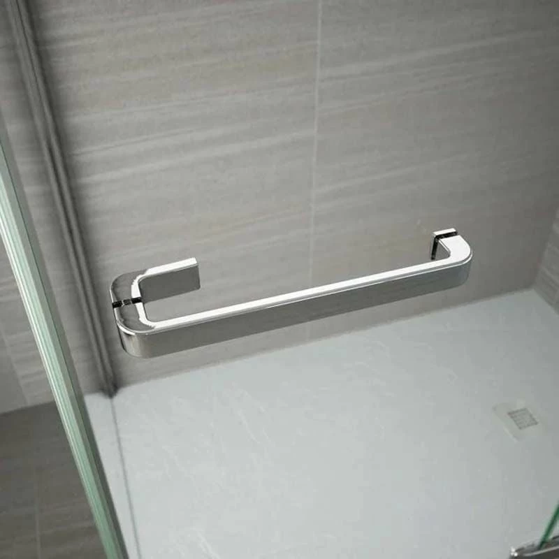 Merlyn 8 Series Frameless Hinge & Inline Shower Door With Tray 1200+mm - A0611TFB 2 Merlyn 8 Series Frameless Hinge & Inline Shower Door With Tray 1200+mm - A0611TFB - Image 2