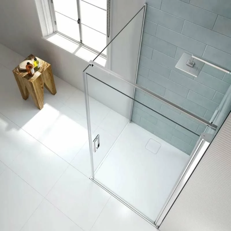 Merlyn 8 Series Frameless Pivot Shower Door 760mm - S8FPV76 4 Merlyn 8 Series Frameless Pivot Shower Door 760mm - S8FPV76 - Image 4