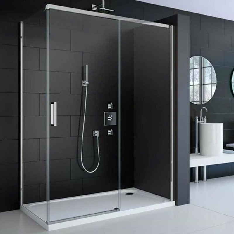 Merlyn 8 Series Frameless Sliding Shower Door 1200mm - A0920DH 2 Merlyn 8 Series Frameless Sliding Shower Door 1200mm - A0920DH - Image 2
