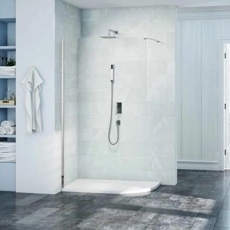 Merlyn 8 Series Curved Shower Wall 900mm - S8CURV900 1 Merlyn 8 Series Curved Shower Wall 900mm - S8CURV900