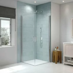 Merlyn 8 Series Frameless Double Pivot Shower Wall 1000 X 1000mm - S8FPC100H 8 Merlyn 8 Series Frameless Double Pivot Shower Wall 1000 X 1000mm - S8FPC100H -IDEAL STANDARD Shop m e merlyn 8 series frameless double pivot door s8fpc 2 3
