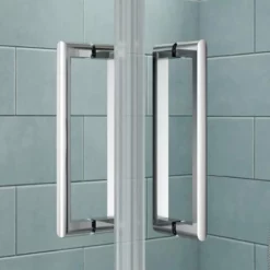 Merlyn 8 Series Frameless Double Pivot Shower Wall 900 X 900mm - S8FPC90H -IDEAL STANDARD Shop m e merlyn 8 series frameless double pivot door s8fpc 3 2