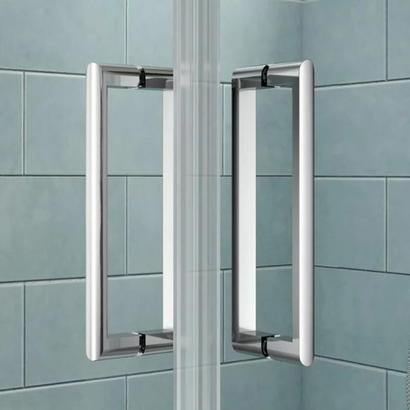 Merlyn 8 Series Frameless Double Pivot Shower Wall 800 X 800mm - S8FPC80H 4 Merlyn 8 Series Frameless Double Pivot Shower Wall 800 X 800mm - S8FPC80H - Image 4