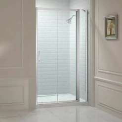 Merlyn 8 Series Sliding Shower Door And Inline Panel 1800mm+ Wide - 1780-1840mm - M88281P1H