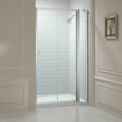 Merlyn 8 Series Sliding Shower Door And Inline Panel 1750mm+ Wide - 1740-1800mm - M88271P2H