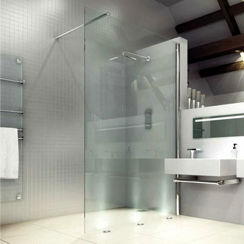 Merlyn 8 Series Showerwall Including Merlyn MStone Tray 1680 X 760mm - MS8SW241 1 Merlyn 8 Series Showerwall Including Merlyn MStone Tray 1680 X 760mm - MS8SW241