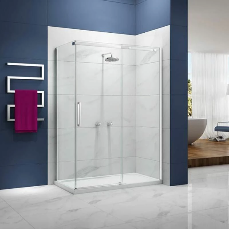 Merlyn Ionic Essence Frameless Sliding Shower Door 1400mm - A0104DH 2 Merlyn Ionic Essence Frameless Sliding Shower Door 1400mm - A0104DH - Image 2