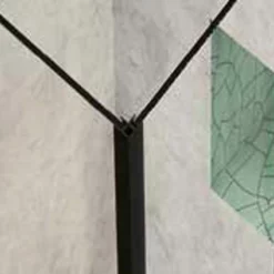 Merlyn Black Shower Wall Corner Profile - A04S0003BN