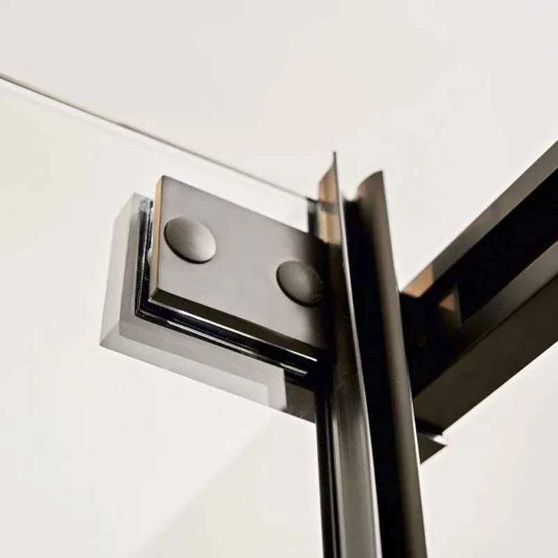 Merlyn Black Sliding Shower Door 1500mm - BLKFSL1500H 2 Merlyn Black Sliding Shower Door 1500mm - BLKFSL1500H - Image 2