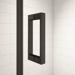 Merlyn Black Sliding Shower Door 1700mm - BLKFSL1700H -IDEAL STANDARD Shop m e merlyn black sliding shower door blkfs 2 3
