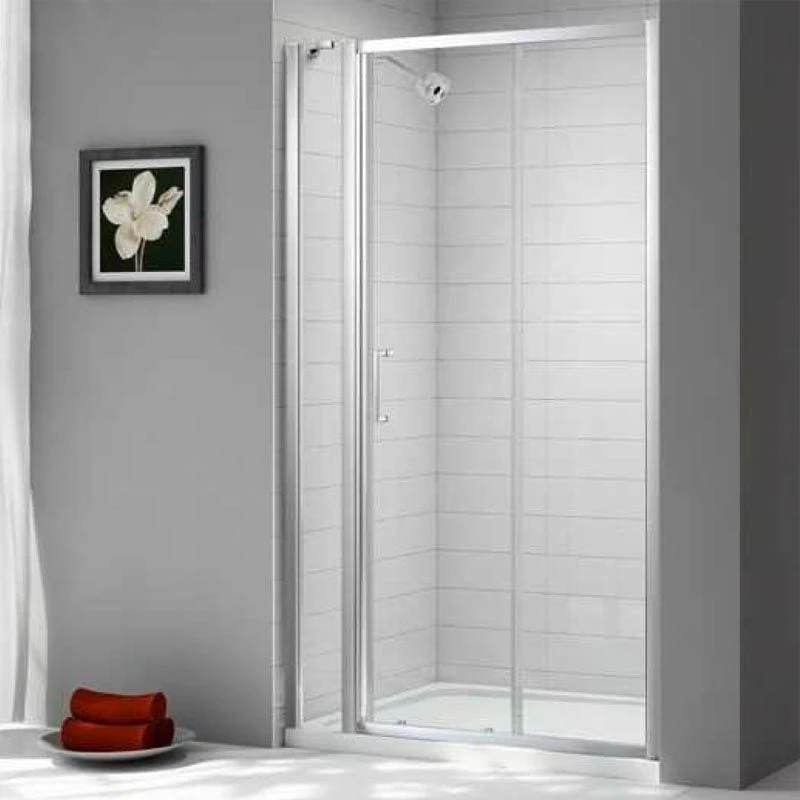 Merlyn Ionic Express 1400mm Sliding Shower Door & 150mm Inline Panel - A030023H 1 Merlyn Ionic Express 1400mm Sliding Shower Door & 150mm Inline Panel - A030023H