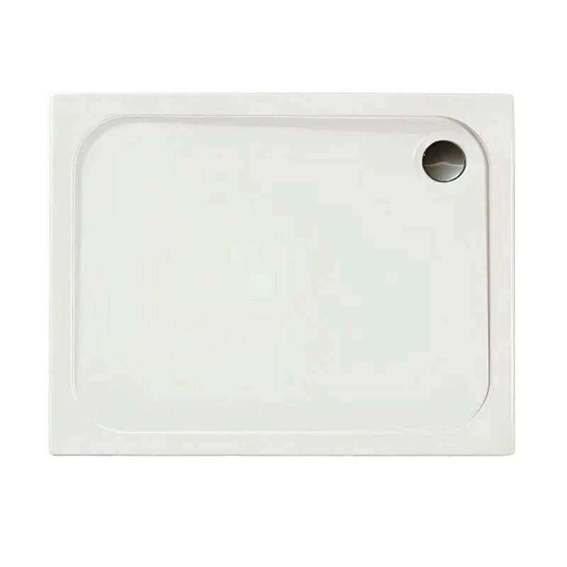 Merlyn Touchstone Rectangular Shower Tray Without Waste - White - 1200 X 760mm - S1276RTTO 2 Merlyn Touchstone Rectangular Shower Tray Without Waste - White - 1200 X 760mm - S1276RTTO - Image 2
