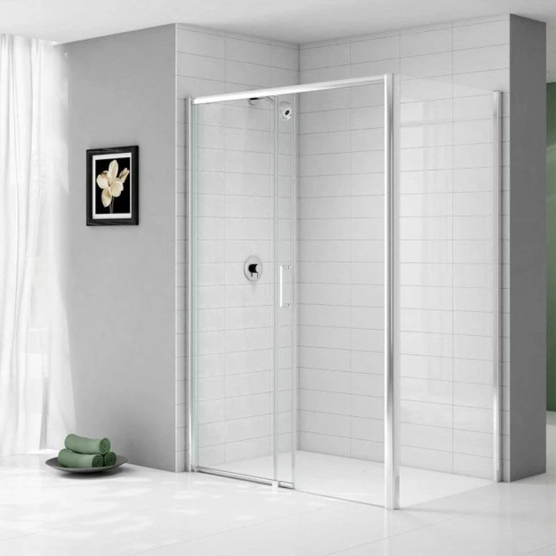 Merlyn Ionic Express Low Level Sliding Shower Door Left Hand - 1700mm - A0303SH 1 Merlyn Ionic Express Low Level Sliding Shower Door Left Hand - 1700mm - A0303SH