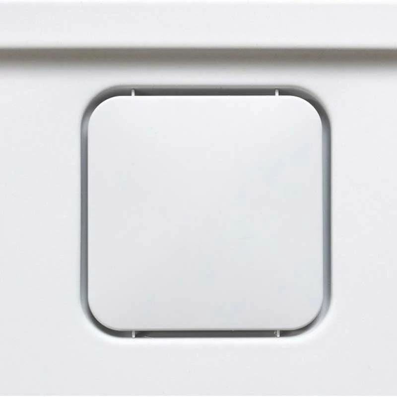 Merlyn Level 25 Offset Quadrant Shower Tray Left Hand With 90mm Fast Flow Waste & Cover - White - 1200 X 900mm - L129QL 3 Merlyn Level 25 Offset Quadrant Shower Tray Left Hand With 90mm Fast Flow Waste & Cover - White - 1200 X 900mm - L129QL - Image 3