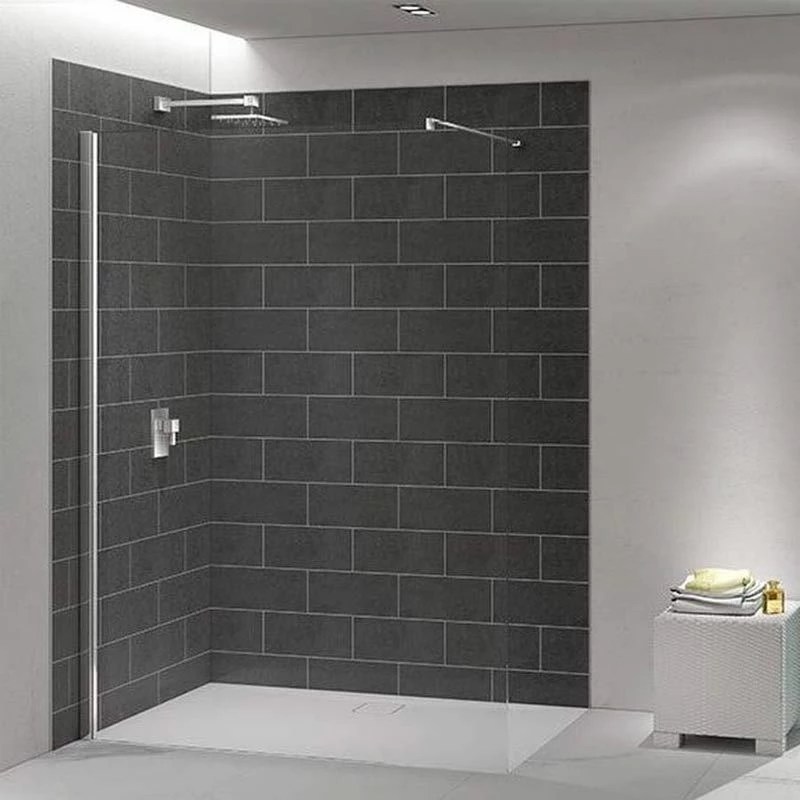 Merlyn Level 25 Rectangular Shower Tray With 90mm Fast Flow Waste & Cover - White - 1200 X 760mm - L1276RT 2 Merlyn Level 25 Rectangular Shower Tray With 90mm Fast Flow Waste & Cover - White - 1200 X 760mm - L1276RT - Image 2