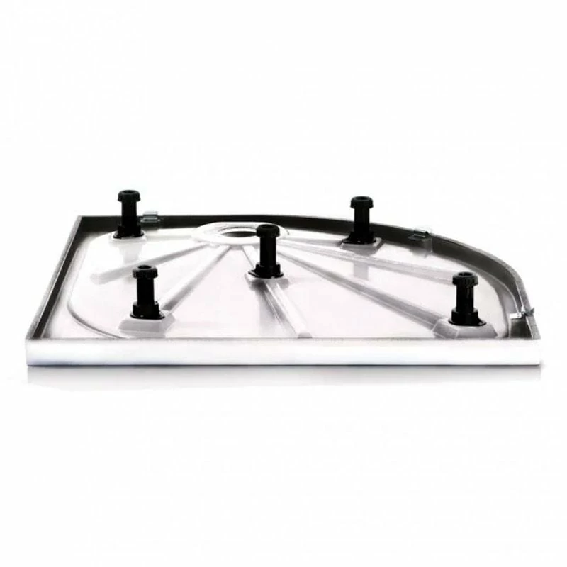 Merlyn MStone Offset Quadrant Shower Tray Right Hand With 90mm Fast Flow Waste - White - 1200 X 900mm - D129QR 5 Merlyn MStone Offset Quadrant Shower Tray Right Hand With 90mm Fast Flow Waste - White - 1200 X 900mm - D129QR - Image 5