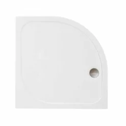 Merlyn MStone Quadrant Shower Tray With 90mm Fast Flow Waste - White - 1000mm - D100Q 8 Merlyn MStone Quadrant Shower Tray With 90mm Fast Flow Waste - White - 1000mm - D100Q -IDEAL STANDARD Shop m e merlyn mstone quadrant tray d 2 1