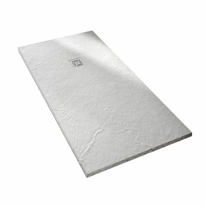 Merlyn Truestone Rectangular Shower Tray With Integrated Waste - White - 1600 X 900mm - T169RTW 2 Merlyn Truestone Rectangular Shower Tray With Integrated Waste - White - 1600 X 900mm - T169RTW - Image 2