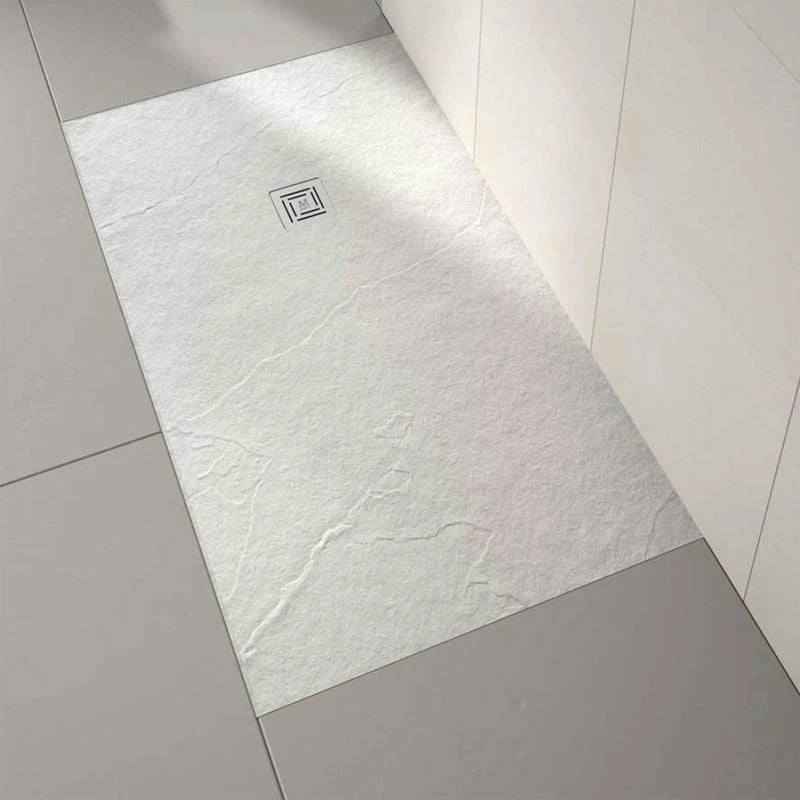 Merlyn Truestone Rectangular Shower Tray With Integrated Waste - White - 1500 X 800mm - T158RTW 1 Merlyn Truestone Rectangular Shower Tray With Integrated Waste - White - 1500 X 800mm - T158RTW