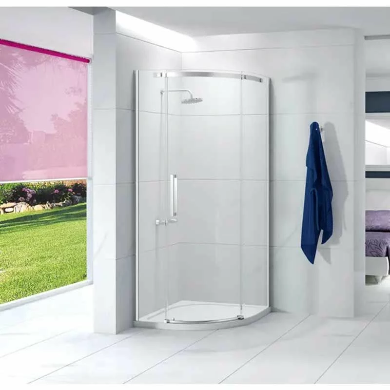 Merlyn Ionic Essence Frameless 1 Door Quadrant Shower Enclosure Left Hand 900x900mm - A0101MH 1 Merlyn Ionic Essence Frameless 1 Door Quadrant Shower Enclosure Left Hand 900x900mm - A0101MH