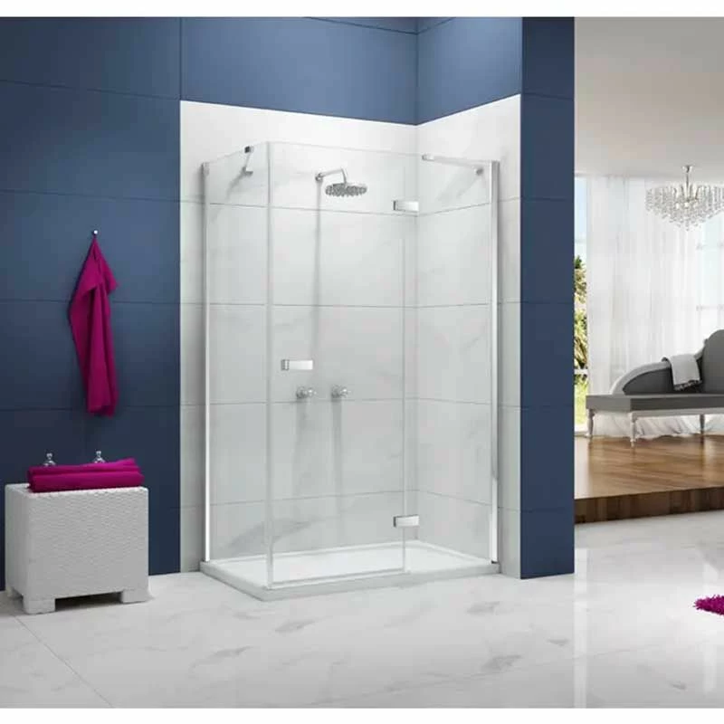 Merlyn Ionic Essence Frameless Hinge & Inline Shower Door 800+mm - A0111M0 4 Merlyn Ionic Essence Frameless Hinge & Inline Shower Door 800+mm - A0111M0 - Image 4