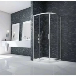 Merlyn Ionic Essence Framed 1 Door Quadrant Shower Enclosure 900x900mm - DWH03DH
