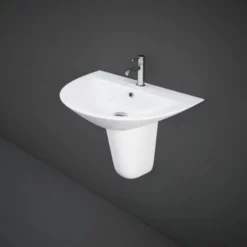 RAK Ceramics Morning 65cm Basin 1 Tap Hole - MORWB6501AWHA