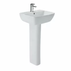 Britton My Home Basin 40cm One Tap Hole - White - MY40BSN1THW