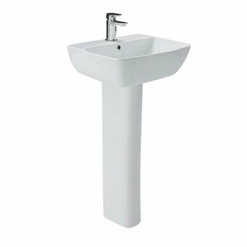 Britton My Home Basin 40cm One Tap Hole - White - MY40BSN1THW 1 Britton My Home Basin 40cm One Tap Hole - White - MY40BSN1THW